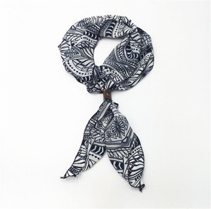 Nouveaux Produits Les Plus Populaires En Mousseline Polyvalent Dame Foulard De Soie - Product Image 4