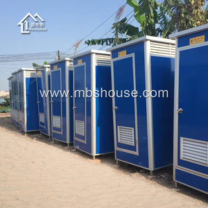 Baño Portátil <span class=keywords><strong>de</strong></span> Plástico EPS para Exteriores, Diseño Moderno, Inodoro Portátil para Aplicaciones en Edificios <span class=keywords><strong>de</strong></span> Oficinas, Estilo Casas Contenedor - Product Image 4