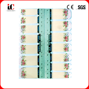 Échantillon gratuit 2D <span class=keywords><strong>nail</strong></span> <span class=keywords><strong>art</strong></span> autocollant coréen <span class=keywords><strong>nail</strong></span> wrap étanche <span class=keywords><strong>nail</strong></span> arts conception - Product Image 5