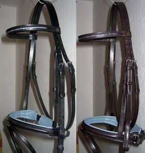 Brida de Cuero Personalizable para Montar a Caballo, Uso Ecuestre - Product Image 4