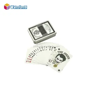 전문 고품질 100% 플라스틱 뜨거운 새로운 제품 카드 놀이 저렴한 카드 놀이 사용자 정의 디자인 주석 상자