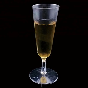 Verres à vin jetables 2oz sans BPA, flûtes à <span class=keywords><strong>champagne</strong></span> en plastique avec design personnalisé - Product Image 5