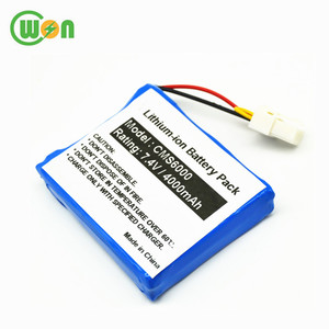 Batterie de remplacement <span class=keywords><strong>CMS6000</strong></span> 7.4V 3800mAh Li-polymère rechargeable pour moniteur de signes vitaux <span class=keywords><strong>CONTEC</strong></span> 855183P <span class=keywords><strong>CMS6000</strong></span> HMS6500 - Product Image 3
