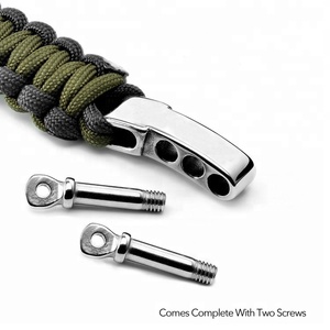 Tapis de Camping Auto-sauvetage Corde de Parachute <span class=keywords><strong>Paracorde</strong></span> <span class=keywords><strong>Bracelet</strong></span> avec Fermoir - Product Image 2