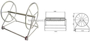 304 <span class=keywords><strong>de</strong></span> acero inoxidable desmontable piscina flotador Lane rodillo línea <span class=keywords><strong>para</strong></span> piscina lane/piscina lane divisores - Product Image 3