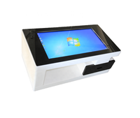 Écran IPS 43 ''de grande taille tout en un X86 ordinateur Smart Touch Kiosque de table à thé Affichage publicitaire