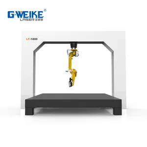 GWEIKE LF1800 automatic arm fiber laser cutting machine fanuc