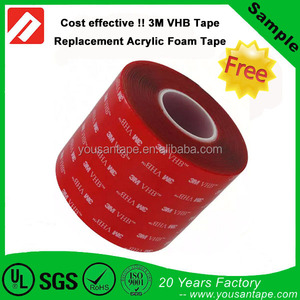 OEM de la Marca!! fuerte Adhesivion Acrílico 3 M VHB Cinta De Espuma para automible/espejo - Product Image 1