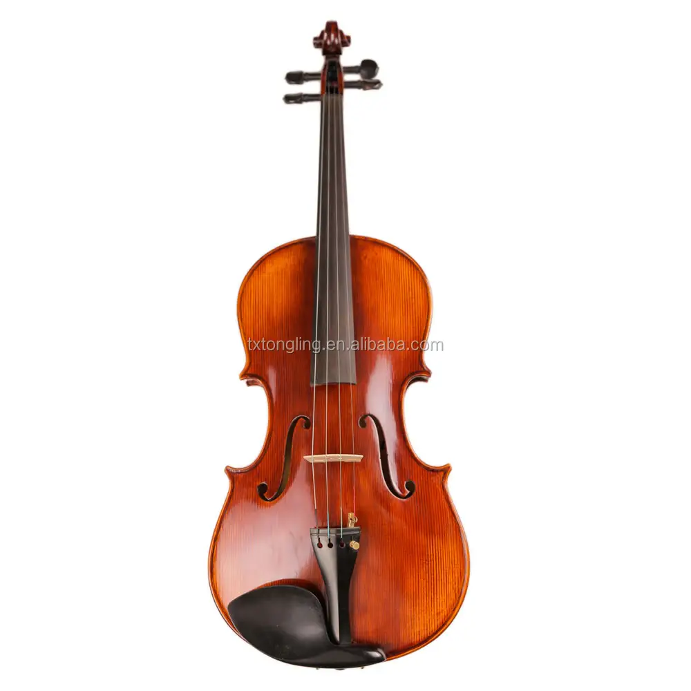 Viola profissional artesanal tong ling com cordas viola