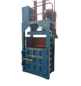 hydraulic press used scrap waste cardboard baler for sale