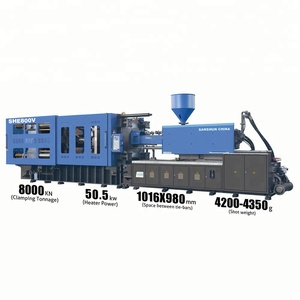 Máquina de Moldeo por Inyección de Plástico SANSHUN de 800 Toneladas, Máquina de Moldeo por Inyección para Sillas de Plástico - Product Image 1