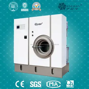 6 kg ~ 15 kg industrial completamente automático máquina de limpieza en seco precios para el hospital