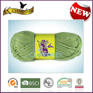 2014 les plus populaires acrylique et laine mélangée fils pour tricot à la main à prix bon marché fabriqués en chine - Product Image 1