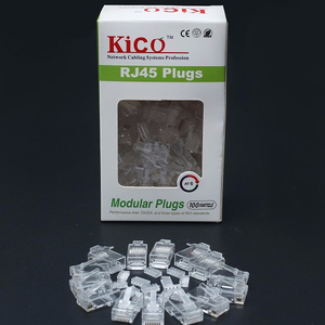 KICO OEM chất lượng cao CAT6 Ethernet LAN Cáp UTP 8P8C với RJ45 cắm nối giá tốt nam nhựa Adaptor Hot Bán thương hiệu - Product Image 4