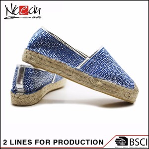 Negozio Fannullone Iuta Riciclare Scintillio Delle Ragazze Scarpa - Product Image 5