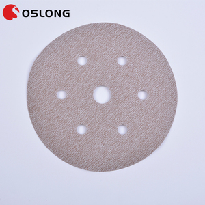 1.5 "-<span class=keywords><strong>12</strong></span>" एल्यूमीनियम ऑक्साइड ड्राई सैंडिंग ब्राउन लकड़ी धातु ऑटोमोटिव 150 मिमी सैंडपेपर डिस्क - Product Image 5