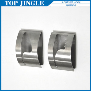 Colgador de toallas de baño de acero inoxidable de diseño moderno con imán - Product Image 3