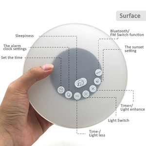 OEM mode Veille Réveil <span class=keywords><strong>ihome</strong></span> Sans Fil Chambre BT Coloré LED haut-parleurs De Lumière De Nuit - Product Image 5