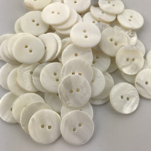 Bán buôn nút vỏ tự nhiên <span class=keywords><strong>agoya</strong></span> 2 lỗ cho áo sơ mi, Vòng bào ngư tự nhiên 4 lỗ với nút vỏ bên mỏng - Product Image 3