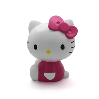 Tirelire personnalisée en résine mignon Bonjour chat tirelire tirelire pour enfants résine recyclée décor à la maison tirelires vente en gros