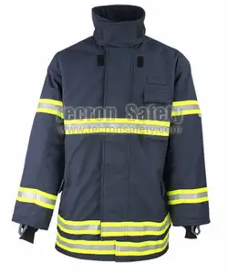 Nomex Firefighting Suit CE EN469 Fire Rescue Clothing Fireman Uniforms