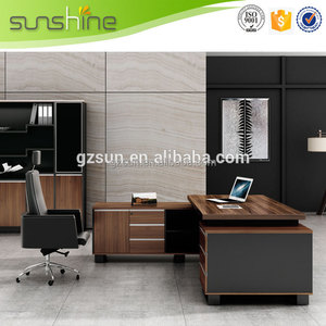 Ys13 soleil moderne bureau exécutif ceo bureau bureau mobilier de bureau réception - Product Image 5