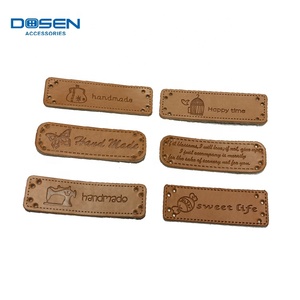 Tùy Chỉnh Thương Hiệu Riêng Tùy Chỉnh Da Dập Nổi Vá Logo Nhãn Treo Thẻ Cho Túi Jeans - Product Image 3