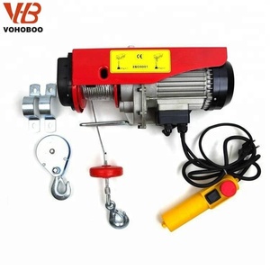 Polipasto Eléctrico de Cable Metálico Micro Mini de 200 kg, 500 kg, 800 kg, 1000 kg, 1200 kg - Product Image 6