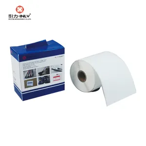 Etiqueta de papel térmico dymo, 1744907 S0904980, 4XL