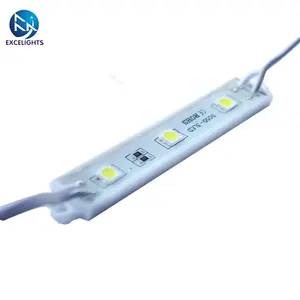 Excelights LED الصين مصنع بنفايات 5050 وحدة SMD LED لافتات 12V العاصمة بكسل للماء سامسونج 3 رقائق 5050 LED وحدة SMD