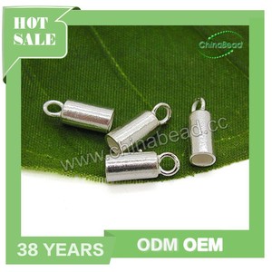 de plata esterlina resultados de la <span class=keywords><strong>joyería</strong></span> <span class=keywords><strong>joyería</strong></span> 925 tapas de los extremos con bucles - Product Image 1