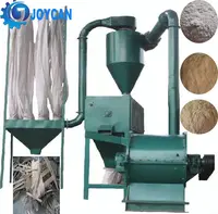 Machine industrielle de fabrication de poudre de bois, appareil Commercial, vente de gros, racines d'arbre