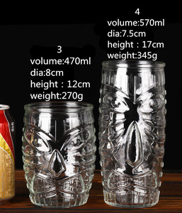 TIKI cóctel vasos <span class=keywords><strong>Hawaiano</strong></span> de vasos para las partes de la barra/Bar de golpe Tiki viejo vaso - Product Image 3
