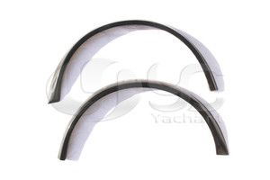 Commerce <span class=keywords><strong>Assurance</strong></span> FRP Fiber De Verre Fusée D'aile Ajustement Pour 06-07 Lancer Evolution 9 EVO 9 VTX travail Électronique style Arrière Garde-Boue - Product Image 2