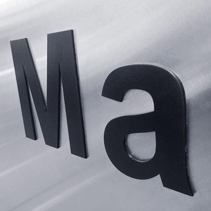 Carrey <span class=keywords><strong>Sign</strong></span> Factory schwarzer Edelstahl Metall Laser Cut Letter für Gebäude und Krankenhaus Wand Logo Zeichen Anwendung