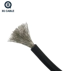 Nueva moda UL3374 3 M 6AWG negro Cable de soldadura conector de la aviación en todo el mundo