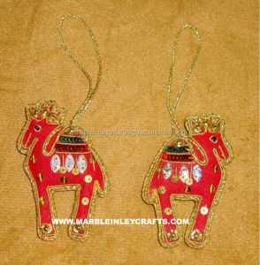 Beautiful Hanging Camel Shape Christmas Ornament - Product Image 1