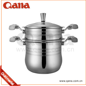 Vitiana — ensemble de casseroles et poêles <span class=keywords><strong>à</strong></span> vapeur en acier inoxydable, OEM, neuf, vente en gros - Product Image 4