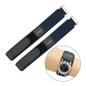 Custom Sport watch band hook and loop watch strap