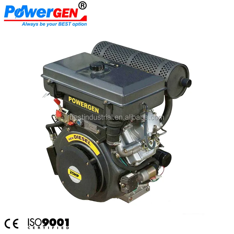 Best Seller!!! POWER-GEN V Twin 2-Cilindro 4 Tempi Motore Diesel per la Vendita