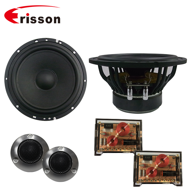 Wholesale Factory 2-Way 40W 6.5 Inch Car Speaker Set High Performance Component Speakers