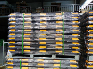 ホイールストップパーキングホイールストッパーパーキング安全ゴム製ヘビーデューティハイビジブルHongqiao 0.25kg-8.75kg DWQ-005 CN;ZHE CE - Product Image 3