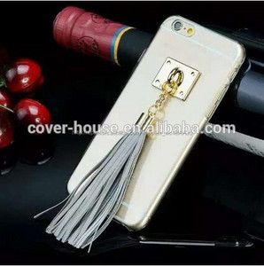 Para el <span class=keywords><strong>iphone</strong></span> 6 clear borlas de moda caso de la cubierta - Product Image 4