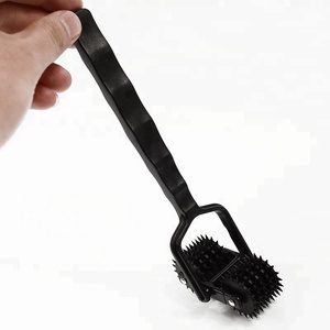 Negro estimulación erótica doble del Pinwheel adultos juegos pinchos <span class=keywords><strong>BDSM</strong></span> sexo rodillo Fetish Fantasy - Product Image 2