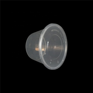 1000ml Rotondo Usa E Getta <span class=keywords><strong>Fast</strong></span> Food Contenitori Per Imballaggio, di Plastica Per Microonde Contenitori Di Stoccaggio Con Coperchio - Product Image 4