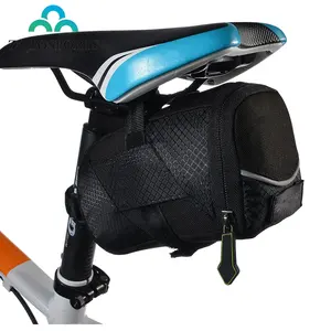 Customized Bicycle Cycle Saddle Bag High Quality Fabrics Bag Bike Tail Pouch Seat Saddle Bag