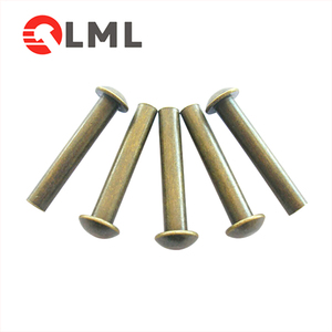 Tùy Chỉnh Vải Kim Loại Auto Fastener ISO 15979 Đường Kính 8MM Kim Loại Thép Rắn Monel Đinh Tán - Product Image 2