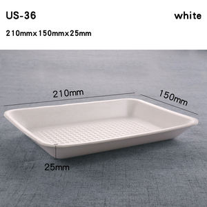 Plateau à mousse en <span class=keywords><strong>plastique</strong></span> jetable, 2.5 pièces 21*15 *, <span class=keywords><strong>assiette</strong></span> de mousse en matériau ps de qualité alimentaire pour les courses, emballage alimentaire de viande glacée, <span class=keywords><strong>assiette</strong></span> de fête - Product Image 4