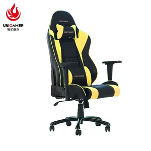 Hot sale metal frame high end ergonomic design racing type gaming chairs car racing seat