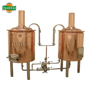 100L Skid home beer brewing equipment for testing beer recipe